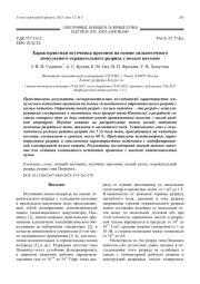 Характеристики источника протонов на основе сильноточного импульсного отражательного разряда с полым катодом