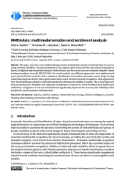 MMEmAsis: multimodal emotion and sentiment analysis