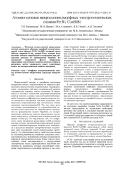 АТОМНО-СИЛОВАЯ МИКРОСКОПИЯ АМОРФНЫХ ЭЛЕКТРОТЕХНИЧЕСКИХ СПЛАВОВ FE(NI, CU)(SIB)