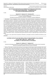 ВОСТОЧНЫЕ КОНТАКТЫ НАСЕЛЕНИЯ КОСТРОМСКОГО ПОВОЛЖЬЯ В РАННЕМ ЖЕЛЕЗНОМ ВЕКЕ - СРЕДНЕВЕКОВЬЕ ПО АРХЕОЛОГИЧЕСКИМ МАТЕРИАЛАМ
