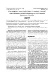 3d-моделирование куполов муравейников рыжих лесных муравьёв (Hymenoptera: Formicidae)