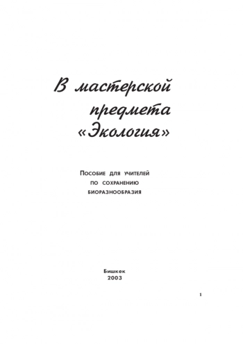 В МАСТЕРСКОЙ ПРЕДМЕТА 